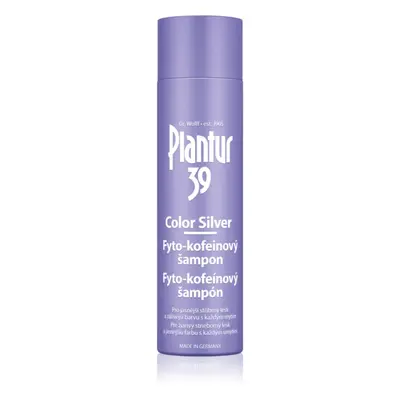 Plantur 39 Color Silver kofeinový šampon neutralizující žluté tóny 250 ml