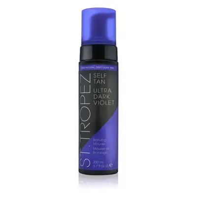 St.Tropez Self Tan Ultra Dark Violet samoopalovací pěna pro snědou pokožku 200 ml