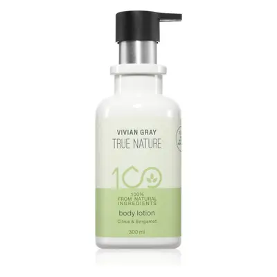 Vivian Gray True Nature Citrus & Bergamot vyživující tělové mléko 300 ml