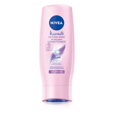 Nivea Hairmilk Natural Shine pečující kondicionér 200 ml