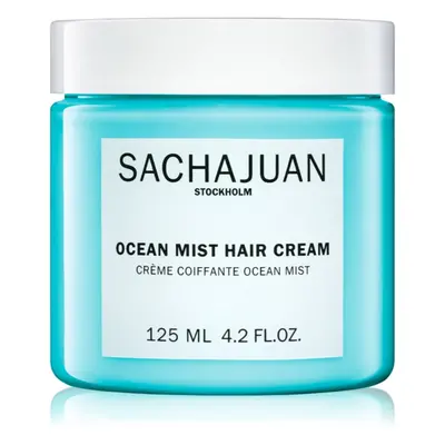 Sachajuan Ocean Mist Hair Cream lehký stylingový krém pro plážový efekt 125 ml