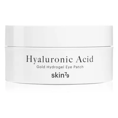 Skin79 24k Gold Hyaluronic Acid hydrogelová maska na oční okolí s kyselinou hyaluronovou 60 ks