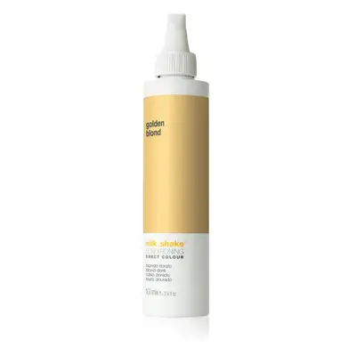 Milk Shake Direct Colour tónovací kondicionér pro intenzivní hydrataci Golden blond 100 ml