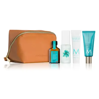 Moroccanoil Body cestovní sada na tělo a vlasy (aqua) 4 ks