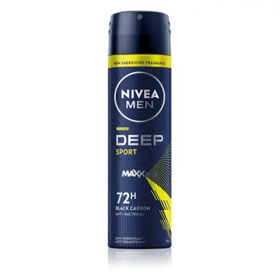 NIVEA MEN Deep Sport antiperspirant ve spreji pro muže 150 ml