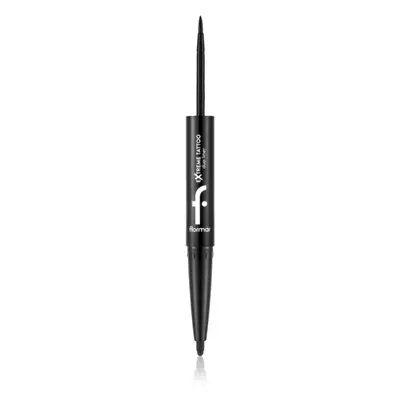 flormar Extreme Tattoo Duo Liner linka na oči 2 v 1 odstín 001 Black 2.66 g