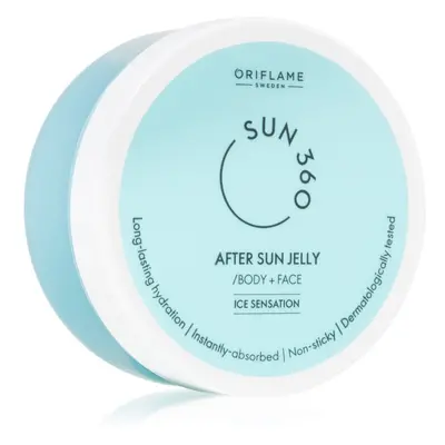 Oriflame Sun 360 chladivý gel po opalování na tělo a obličej 150 ml