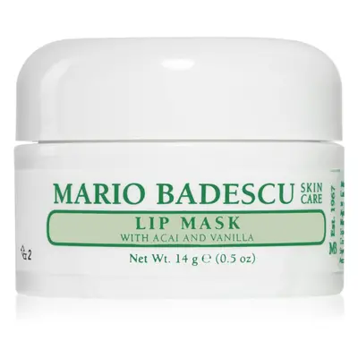 Mario Badescu Lip Mask with Acai and Vanilla noční maska na rty 14 g