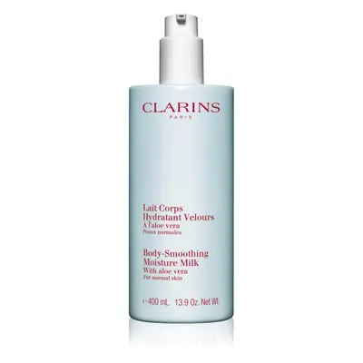 Clarins Body-Smoothing Moisture Milk with Aloe Vera hydratační tělové mléko s aloe vera 400 ml