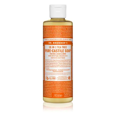 Dr. Bronner’s Tea Tree tekuté univerzální mýdlo 240 ml