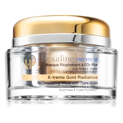 Rexaline Premium Line-Killer X-Treme Gold Radiance hloubkově regenerační maska s 24karátovým zla