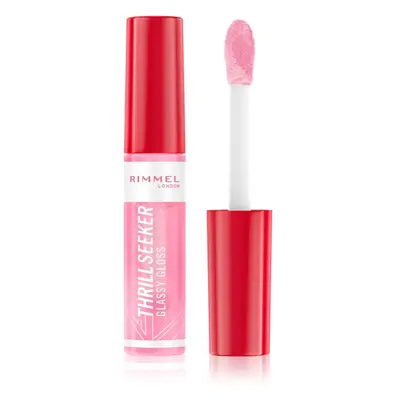 Rimmel Thrill Seeker Glassy Gloss lesk na rty pro větší objem odstín 150 Pink Candy 10 ml