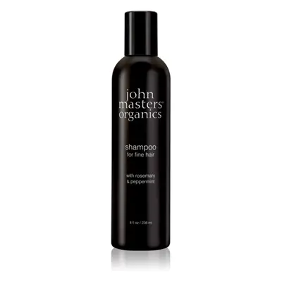 John Masters Organics Rosemary & Peppermint Shampoo for Fine Hair šampon pro jemné vlasy 236 ml