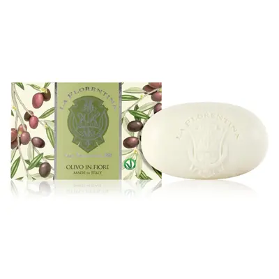 La Florentina Olive Flowers Bath Soap přírodní tuhé mýdlo pro suchou pokožku 300 g