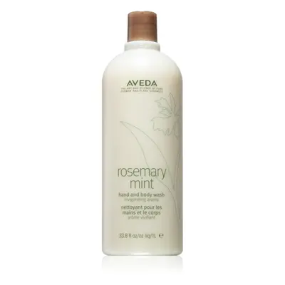 Aveda Rosemary Mint Hand and Body Wash jemné mýdlo na ruce a tělo 1000 ml