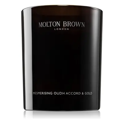 Molton Brown Mesmerising Oudh Accord & Gold Candle vonná svíčka 190 g