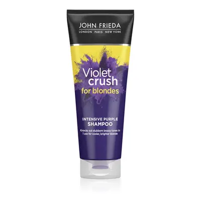 John Frieda Sheer Blonde Violet Crush fialový šampon pro blond vlasy 250 ml