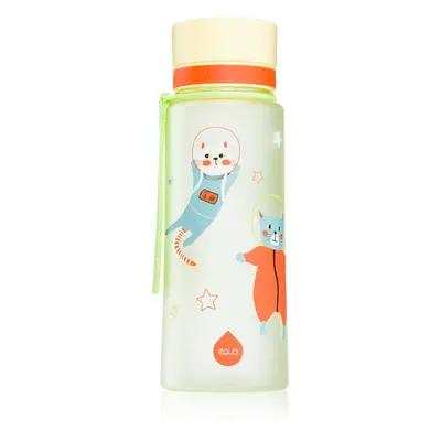 Equa Kids láhev na vodu pro děti Space Catos 600 ml