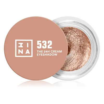 3INA The 24H Cream Eyeshadow krémové oční stíny odstín 532 Bronze 3 ml