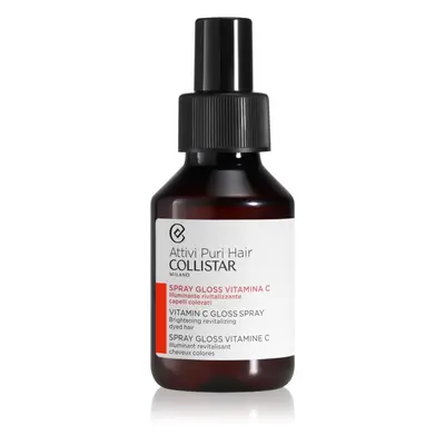 Collistar Hair VITAMIN C Gloss Spray Brightening Revitalizing sprej na vlasy s vitaminem C 100 m