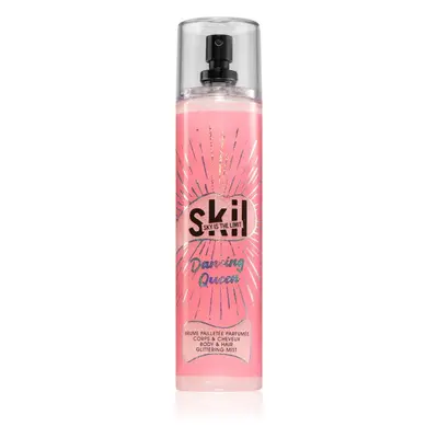 Skil Night Call Dancing Queen sprej na tělo a vlasy se třpytkami 250 ml