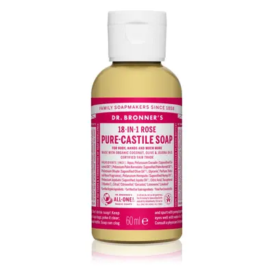 Dr. Bronner’s Rose tekuté univerzální mýdlo 60 ml