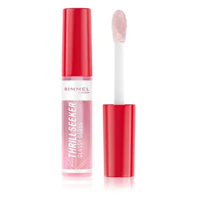 Rimmel Thrill Seeker Glassy Gloss lesk na rty pro větší objem odstín 100 Coco Suga 10 ml