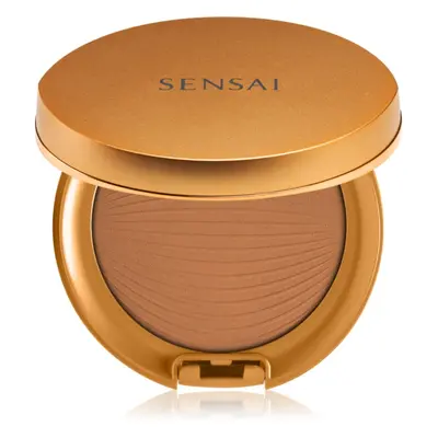 Sensai Silky Bronze Natural Veil Compact kompaktní pudrový make-up pro rozjasnění a vyhlazení pl