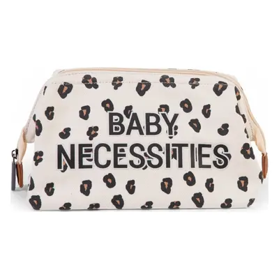 Childhome Baby Necessities Canvas Leopard toaletní taška 1 ks