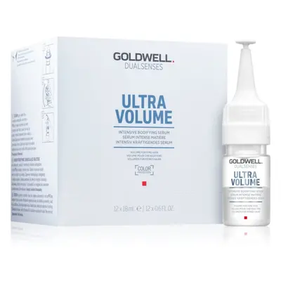 Goldwell Dualsenses Ultra Volume bezoplachové sérum pro jemné vlasy 12x18 ml