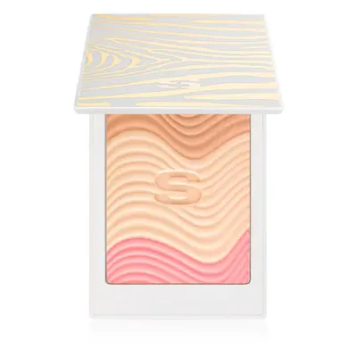 Sisley Phyto-Touche Sun Glow Powder tvářenka se štětečkem odstín Trio Pêche Dorée 11 g