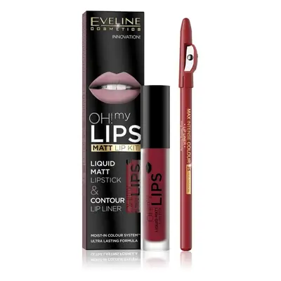 Eveline Cosmetics OH! my LIPS Matt sada na rty 17 2 ks