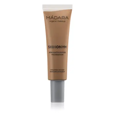 MÁDARA Skinonym Semi-Matte Peptide dlouhotrvající make-up s peptidy odstín #75 Auburn 30 ml