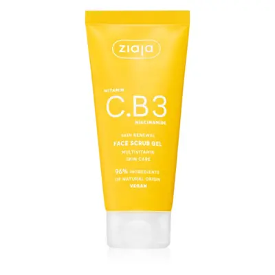 Ziaja Vitamin C.B3 Niacinamide peelingový čisticí gel na obličej 100 ml