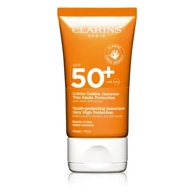 Clarins Sun Care Youth-Protecting Sunscreen opalovací krém na obličej SPF 50+ 50 ml