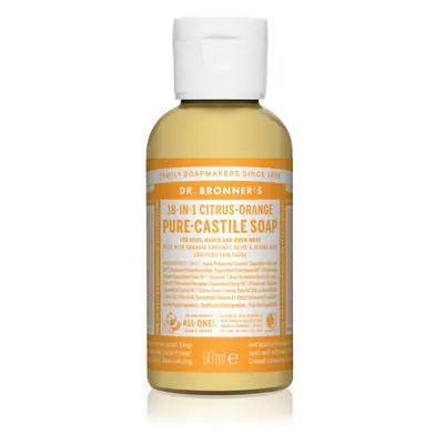 Dr. Bronner’s Citrus & Orange tekuté univerzální mýdlo 60 ml