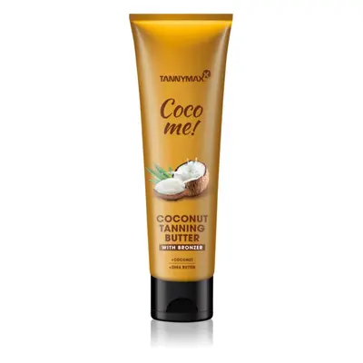 Tannymaxx Coco Me! Coconut tělové máslo s bronzerem na prodloužení opálení 150 ml