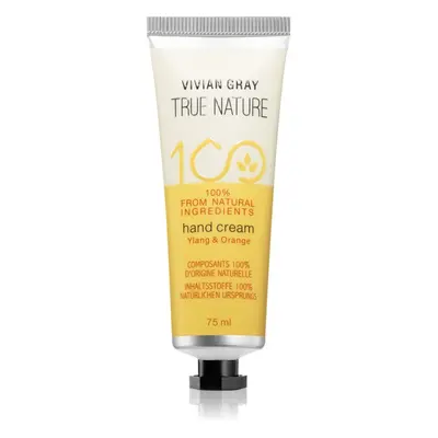 Vivian Gray True Nature Ylang & Orange hydratační krém na ruce 75 ml