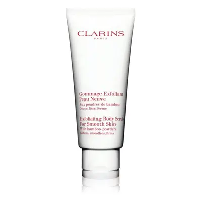 Clarins Exfoliating Body Scrub for Smooth Skin hydratační tělový peeling pro jemnou a hladkou po