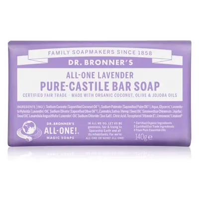 Dr. Bronner’s Lavender tuhé mýdlo 140 g