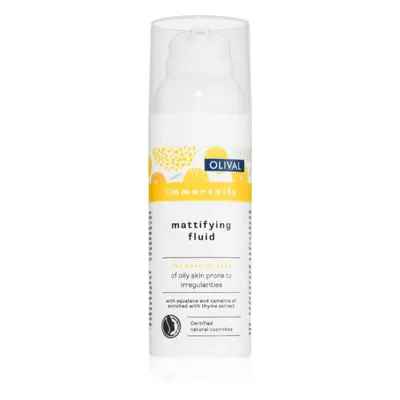 Olival Immortelle Mattifying Fluid matující fluid pro problematickou a mastnou pokožku 50 ml