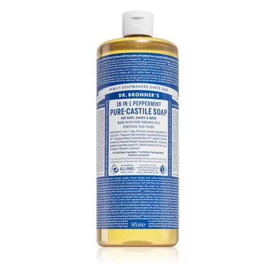 Dr. Bronner’s Peppermint tekuté univerzální mýdlo 945 ml