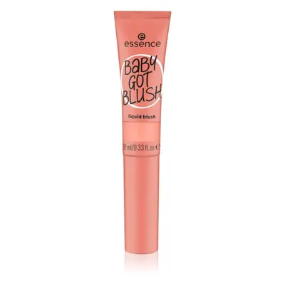 essence BABY GOT BLUSH tekutá tvářenka odstín 40 Coral Crush 10 ml