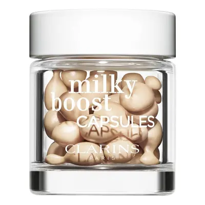 Clarins Milky Boost Capsules rozjasňující make-up kapsle odstín 01 30x0,2 ml