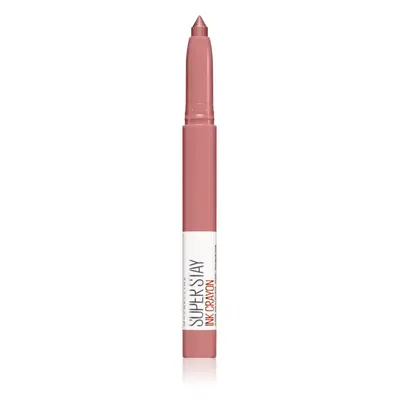 MAYBELLINE NEW YORK SuperStay Ink Crayon rtěnka v tužce odstín 105 On The Grind 1.5 g