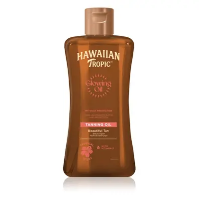 Hawaiian Tropic Glowing Oil Tanning tělový olej na prodloužení opálení 200 ml