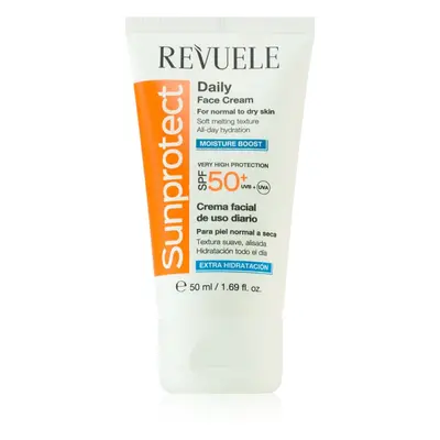 Revuele Sunprotect Moisture Boost hydratační denní krém SPF 50+ 50 ml