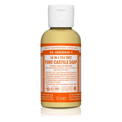 Dr. Bronner’s Tea Tree tekuté univerzální mýdlo 60 ml