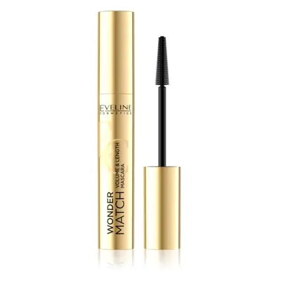 Eveline Cosmetics Wonder Match řasenka pro objem a zahuštění řas odstín Black 7 ml