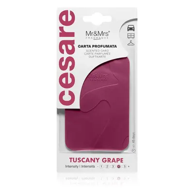 Mr & Mrs Fragrance Cesare Tuscany Grape vonná visačka 1 ks